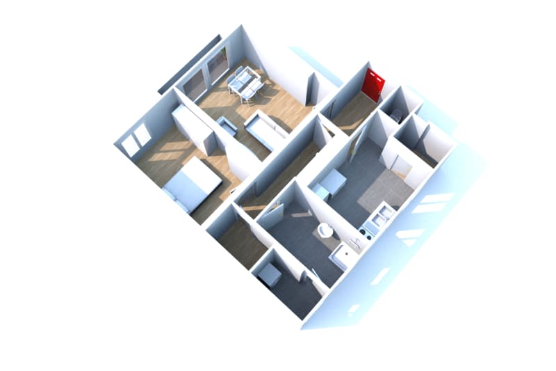 Location d'un appartement F2 à Harfleur - Image 6