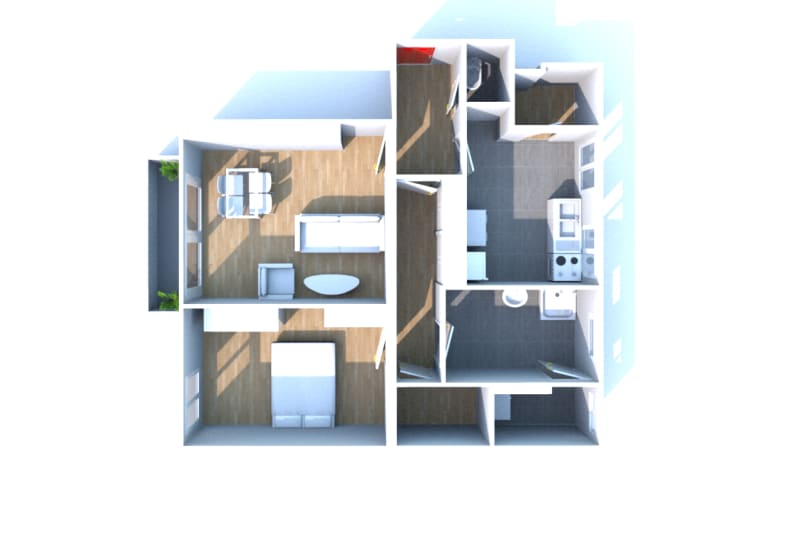 Location d'un appartement F2 à Harfleur - Image 7