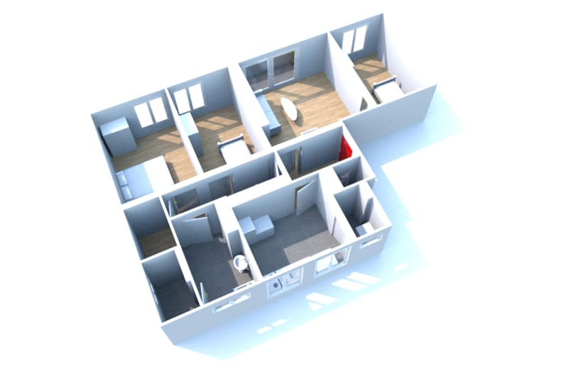 T4 appartement à louer à Harfleur Beaulieu - Image 2