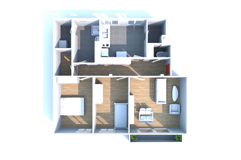 À Harfleur Beaulieu, location appartement T3 - Image 3