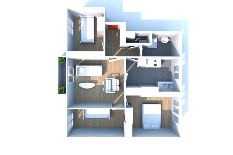 Location appartement T4 à Harfleur Beaulieu - Image 3