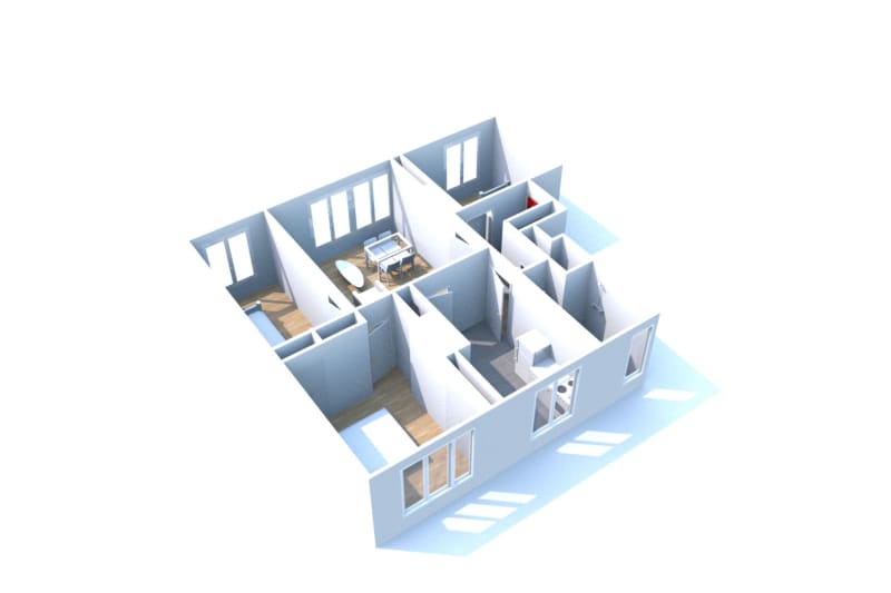 Location appartement T4 à Harfleur Beaulieu - Image 2