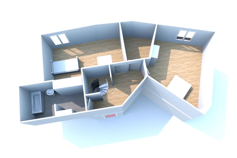 Duplex T3 en location à Harfleur - Image 4