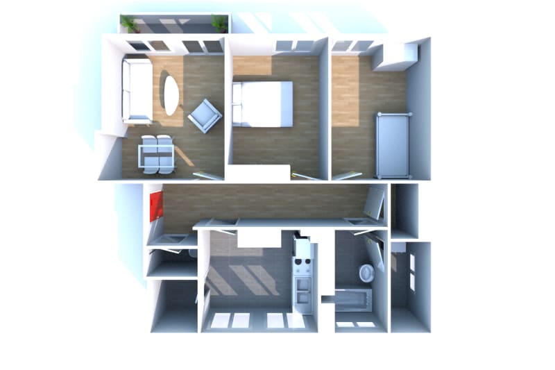 En location, appartement T3 proche du stade Océane - Image 4