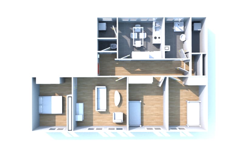 Location appartement F4 au Havre à côté du stade Océane - Image 4