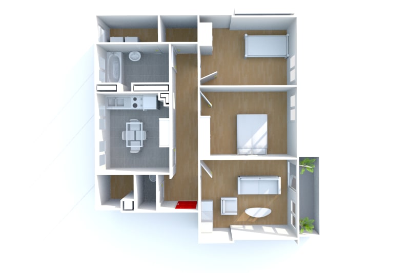 Proche du stade Océane, location appartement F3 au Havre - Image 4