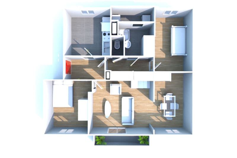 Location grand T3 appartement au Havre - Image 3