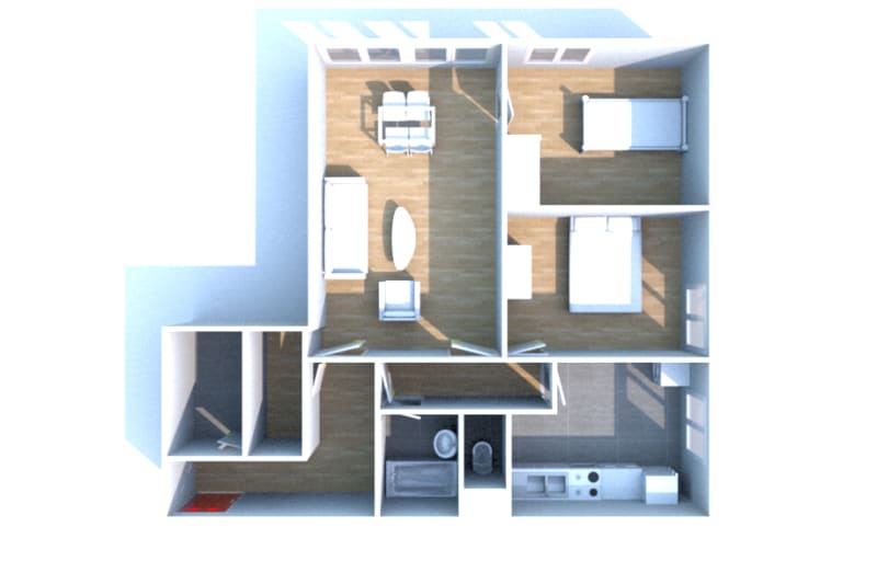 Appartement 3 pièces disponible à la location au Havre - Image 3
