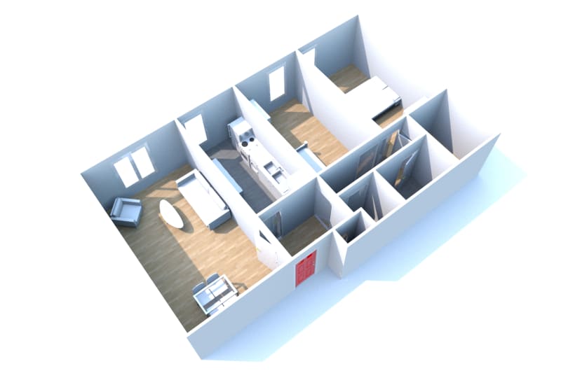 Location appartement T3 au Havre à proximité du complexe sportif du Mont Gaillard - Image 8