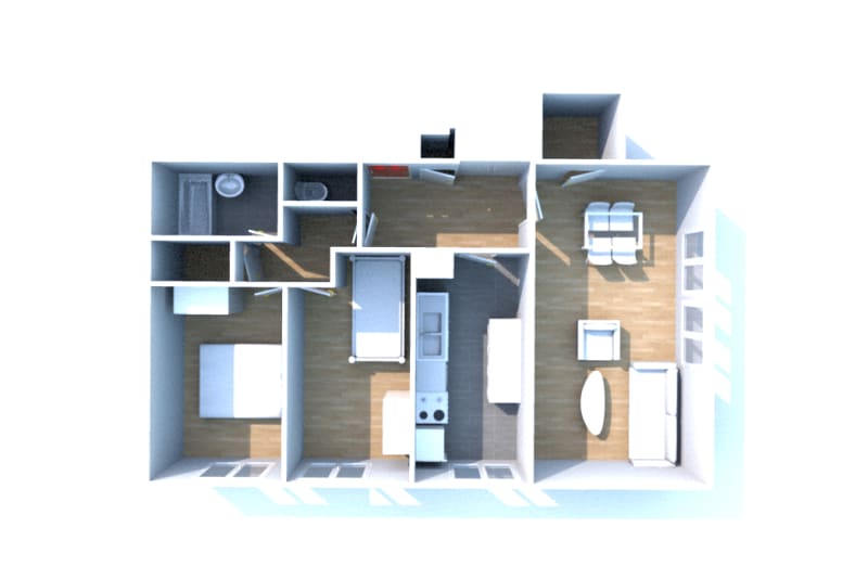 Au Havre - Mont Gaillard, appartement F3 à louer - Image 3
