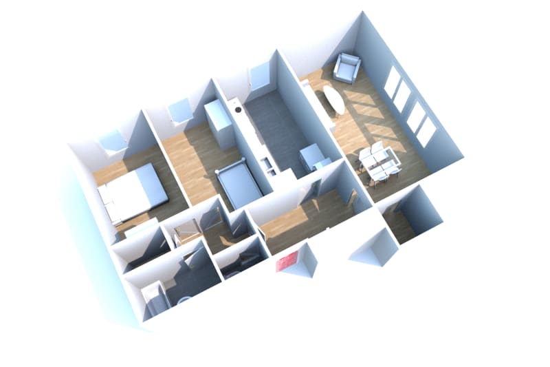 Location appartement F3 au Havre à proximité du complexe sportif du Mont Gaillard - Image 8