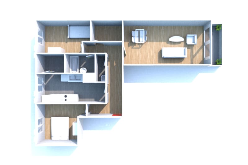 Location d’un appartement T3 au Havre, secteur Mont-Gaillard - Image 3