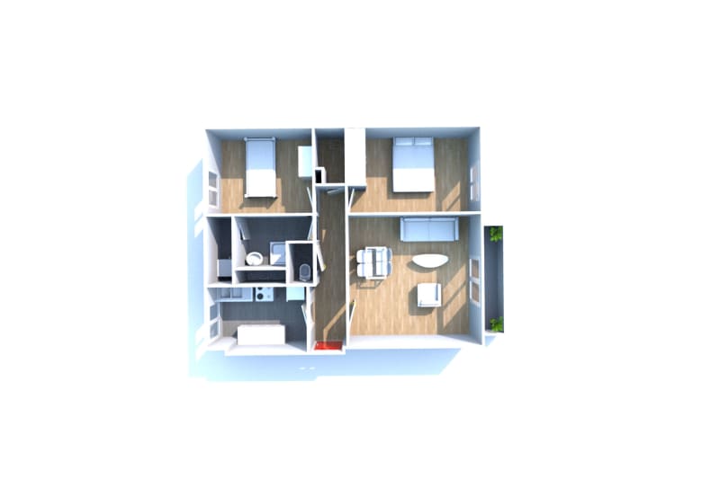 Appartement T3 à louer au Havre, quartier de Caucriauville - Image 3