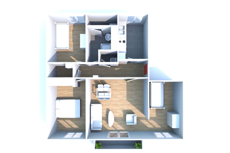 En location grand appartement T3 au Havre - Image 3