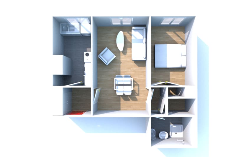 Le Havre : appartement 2 pièces à louer - Image 3