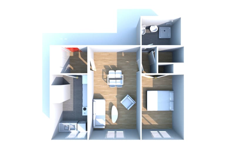 Location quartier Caucriauville d'un T2 - Image 3