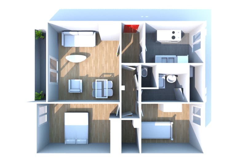 Le Havre Caucriauville : location T3 appartement - Image 3