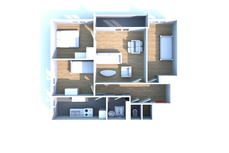 T4 appartement à louer au Havre Caucriauville - Image 3