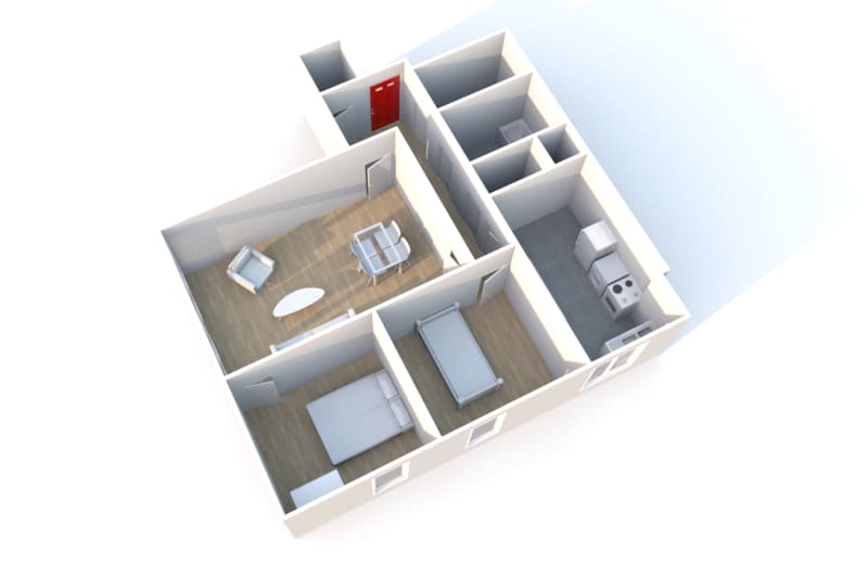 Location d’un appartement 3 pièces au Havre Caucriauville - Image 2
