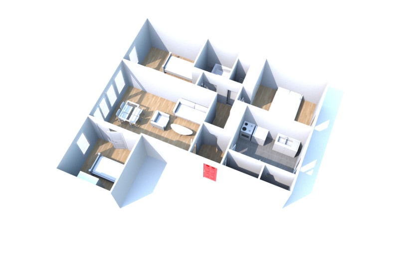 Le Havre Caucriauville en location F4 - Image 2