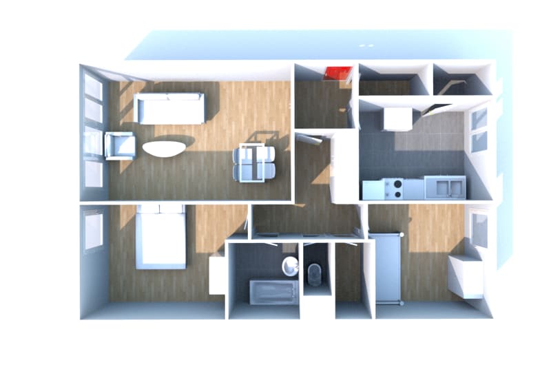 Appartement Type 3 à louer au Havre - Image 3
