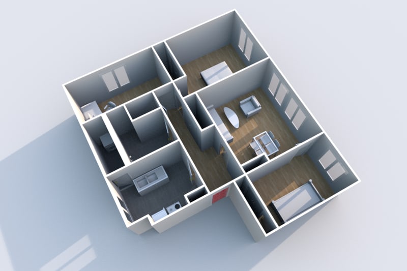 Appartement F4 en location à Incheville - Image 4