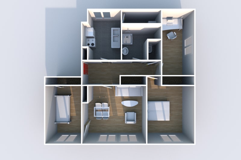 Appartement F4 en location à Incheville - Image 5