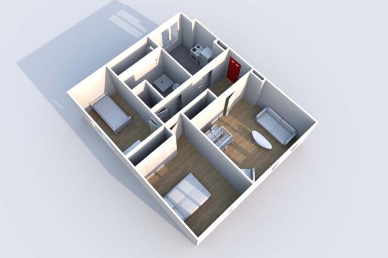 Appartement F3 en location à Incheville - Image 4