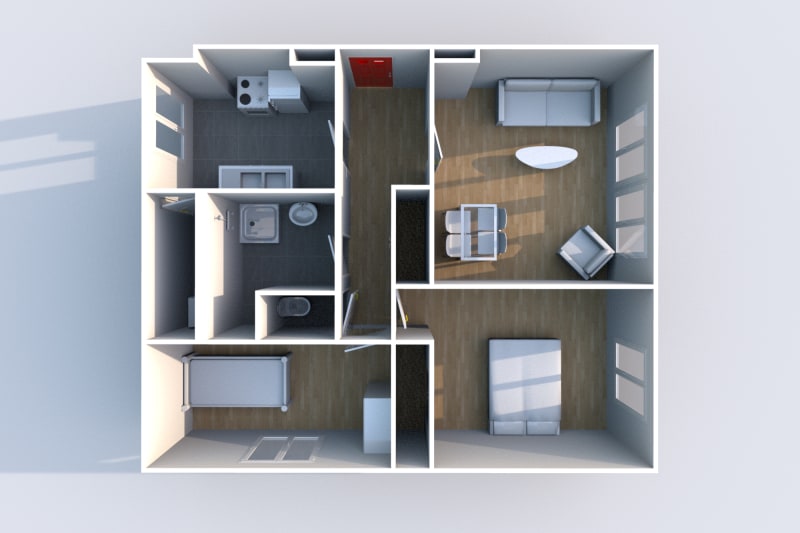 Appartement F3 en location à Incheville - Image 5