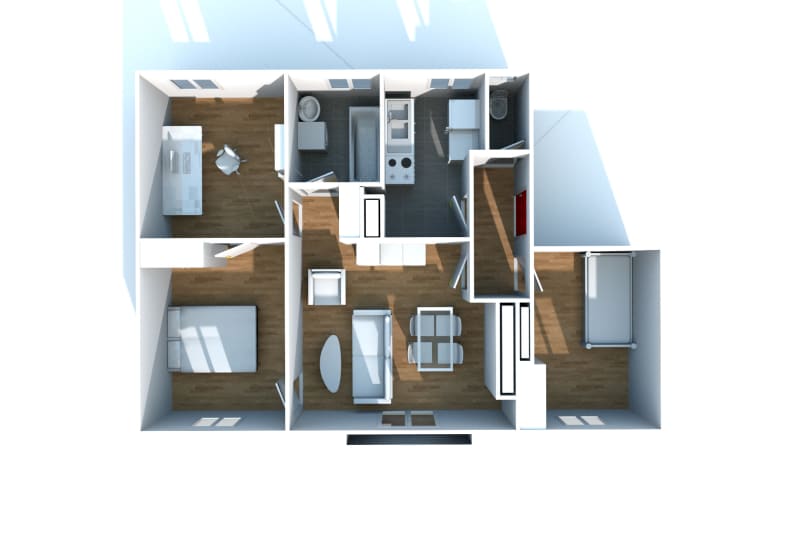 Appartement T4 en location à Lillebonne - Image 4