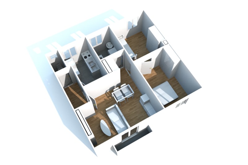 Appartement T3 en location à Lillebonne - Image 4