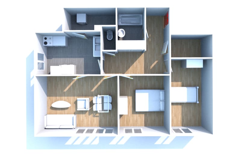 Appartement T3 en location à Longueville-sur-scie - Image 3