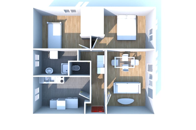 Appartement T3 en location à Arelaune-en-Seine - Image 3