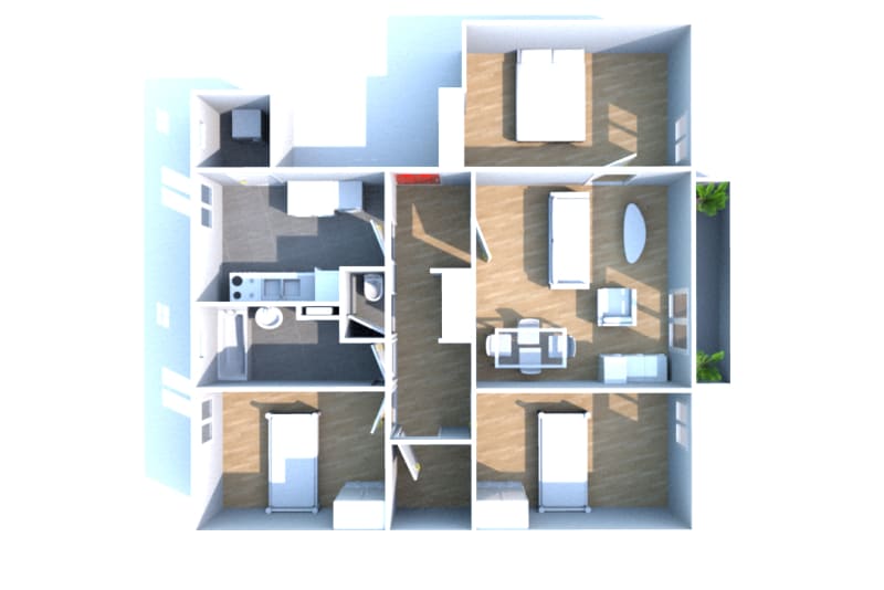 Location appartement T4 à Arelaune-en-Seine - Image 6