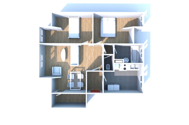 Appartement 3 pièces en location à Arelaune en Seine - Image 3