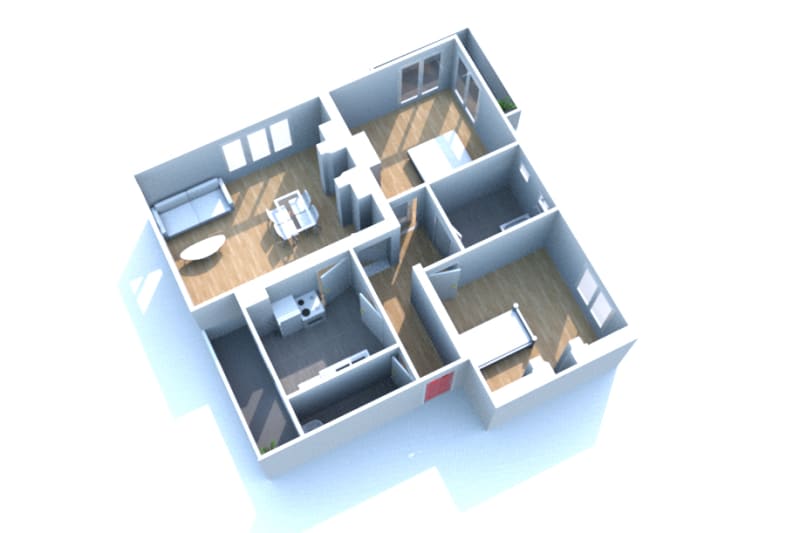 À louer à Maromme : appartement 3 pièces - Image 2