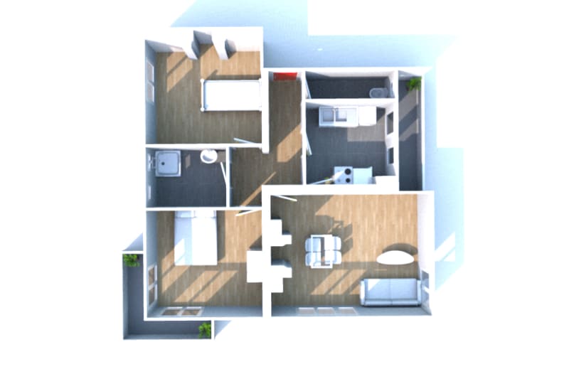 À louer à Maromme : appartement 3 pièces - Image 3
