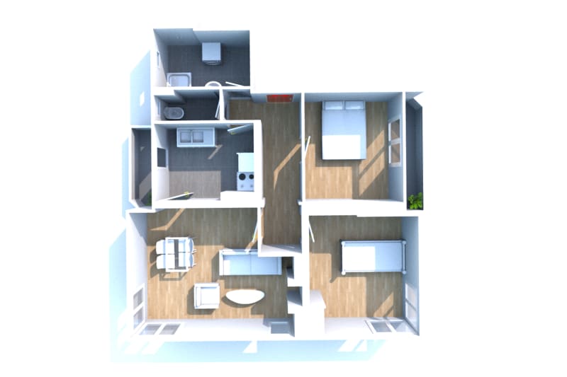 À Maromme, location d'un appartement T3 - Image 3