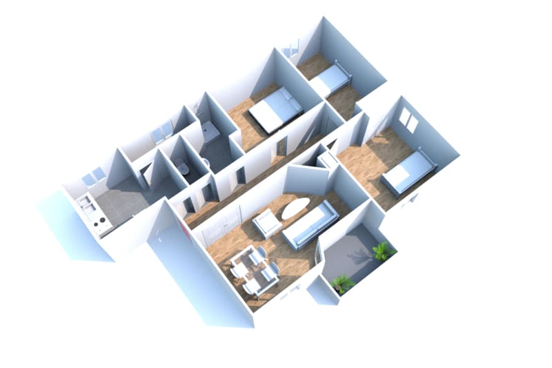 En location : T4 appartement à Maromme - Image 2