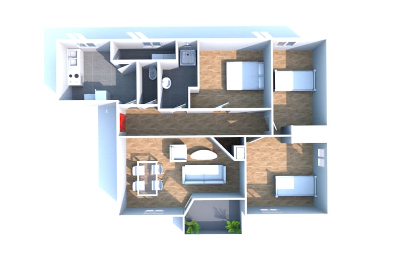 En location : T4 appartement à Maromme - Image 3