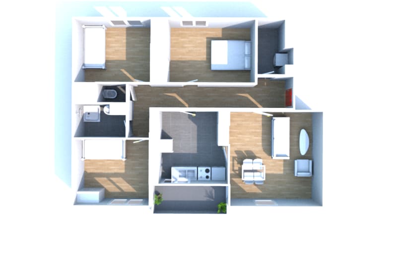 À louer à Maromme, appartement de 4 pièces - Image 3