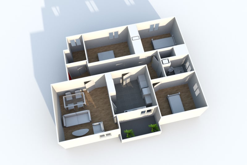 Appartement T4 en location à Maromme, proche centre-ville - Image 9