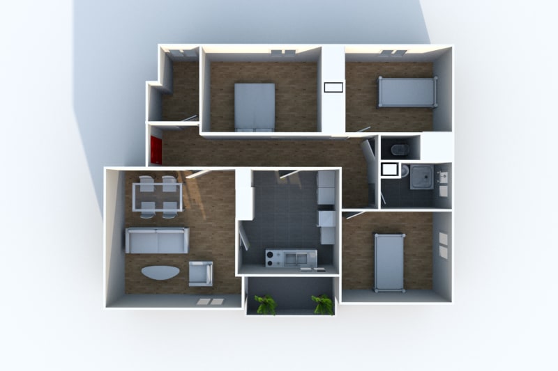 Appartement T4 en location à Maromme, proche centre-ville - Image 10