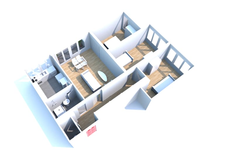 T4 appartement à louer à Maromme - Image 2