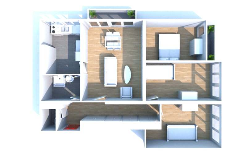 T4 appartement à louer à Maromme - Image 3