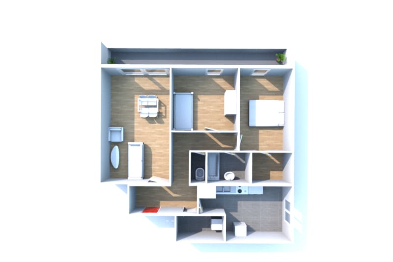 Appartement F3 à louer sur Maromme - Image 3