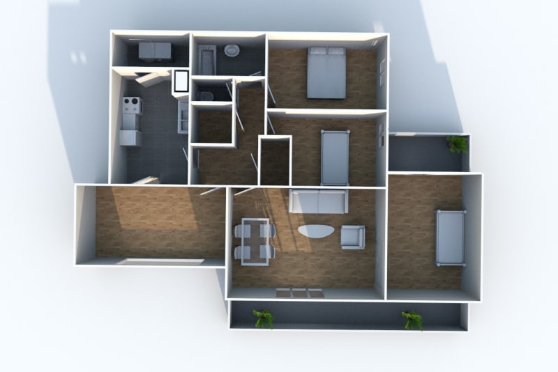 Appartement F4 en location à Maromme - Image 4