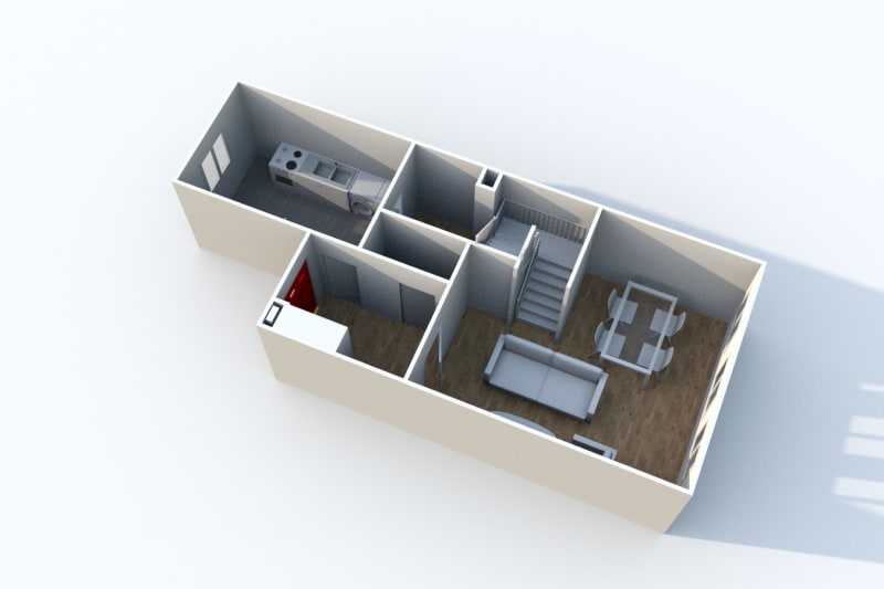 Appartement Duplex T3 à louer à Maromme, proche centre-ville - Image 3