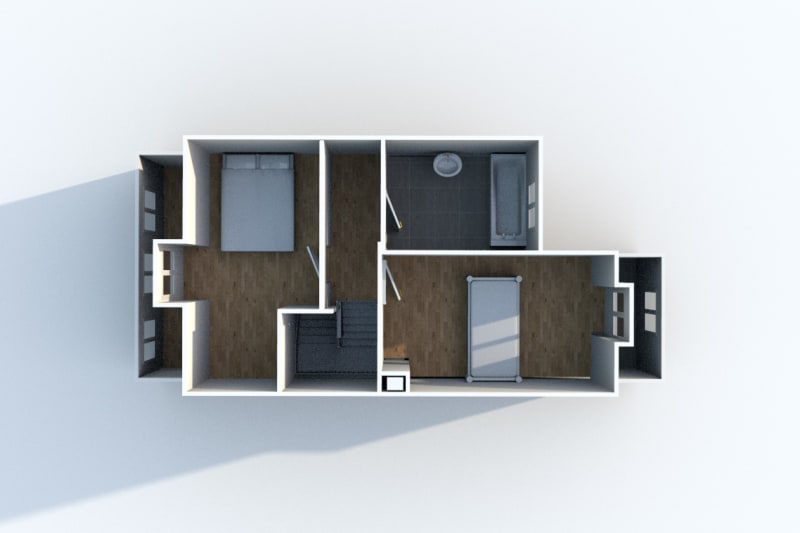 Appartement Duplex T3 à louer à Maromme, proche centre-ville - Image 6