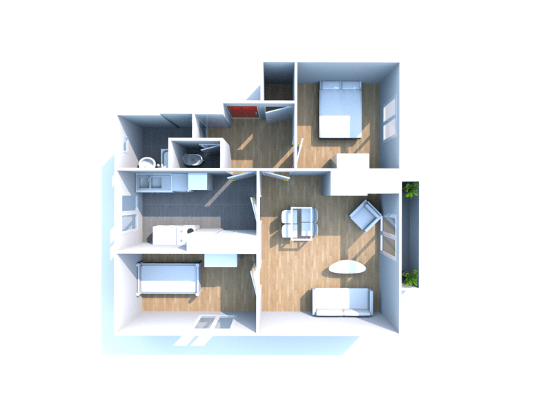 À louer, F3 situé à Montivilliers - Image 3